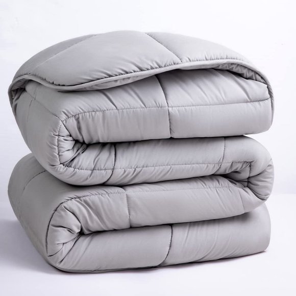 NEW Microfiber Bed Sheets Set 4 Piece with Down Alternative Comforter - Picture 8 of 8